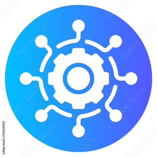 enterprise gradient icon