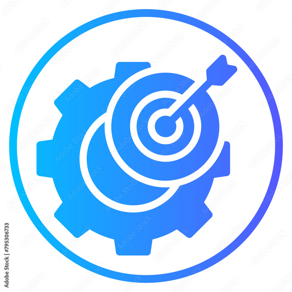 mission accomplished gradient icon mission accomplished gradient icon