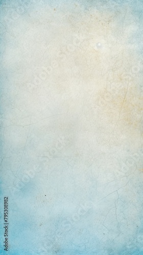Sky Blue background paper with old vintage texture antique grunge textured design, old distressed parchment blank empty with copy space for product 
