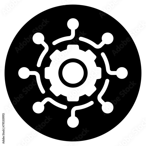 enterprise glyph icon