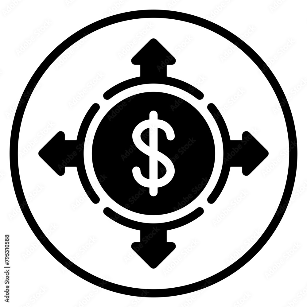 decision glyph icon decision glyph icon