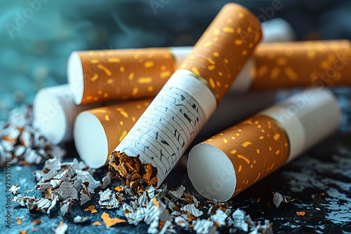 The 3d rendering world no tobacco day © urwa
