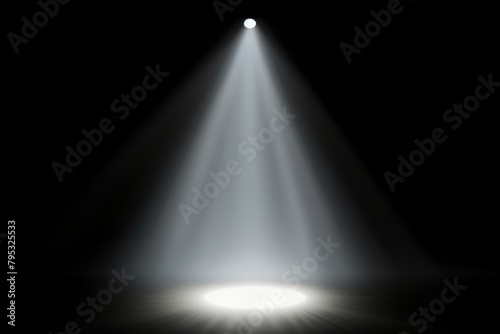 Stage spotlight effect, black background, by rawpixel