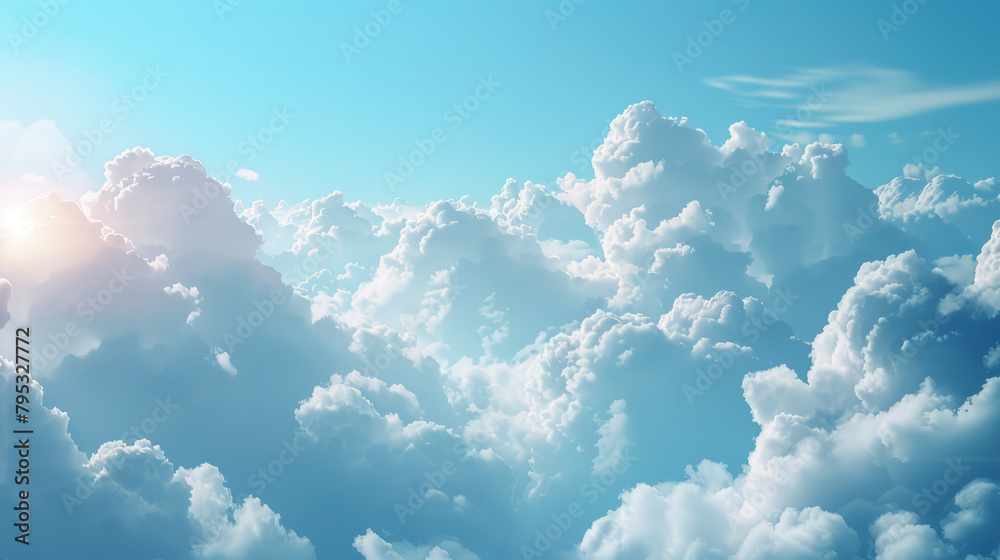 A bright morning clouds A bright morning clouds