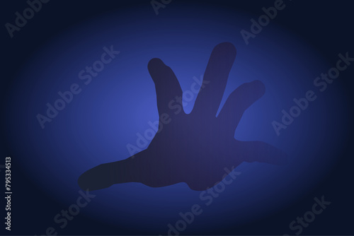 protection from hacker and hi-tech revolution technology abstract background