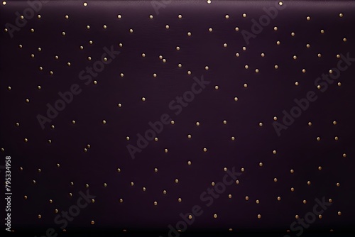 Violet dark elegant seamless pattern retro style little gold dots premium royal party luxury poster template vintage leather texture copy space 