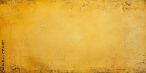 Yellow background with light bokeh abstract background texture blank empty pattern with copy space 