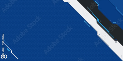 Cool Trendy Carbon Abstract Mecha Metaverse Tech Futuristic Cyber Gaming Geometric Background Art
