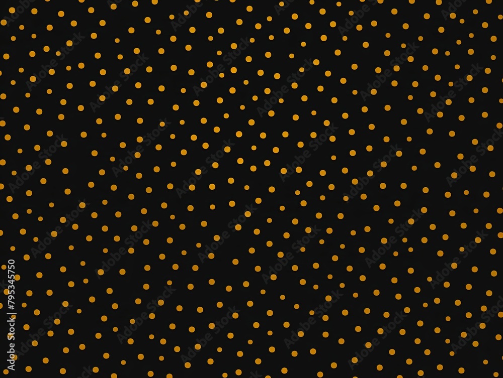 Yellow dark elegant seamless pattern retro style little gold dots premium royal party luxury poster template vintage leather texture copy space for product design or text copyspace mock-up 
