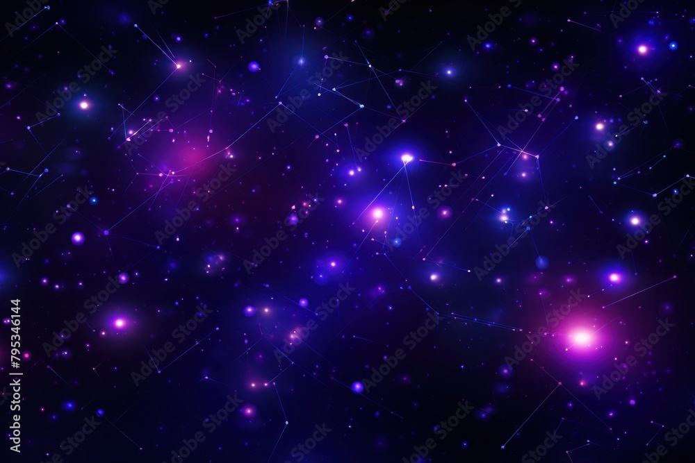Obraz premium Neon space and stars background backgrounds astronomy universe.