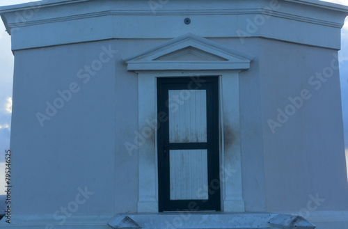 Door Way on the California Lighthouse in Aruba photo