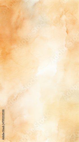 Beige watercolor background texture soft abstract illustration blank empty with copy space for product design or text copyspace mock-up 