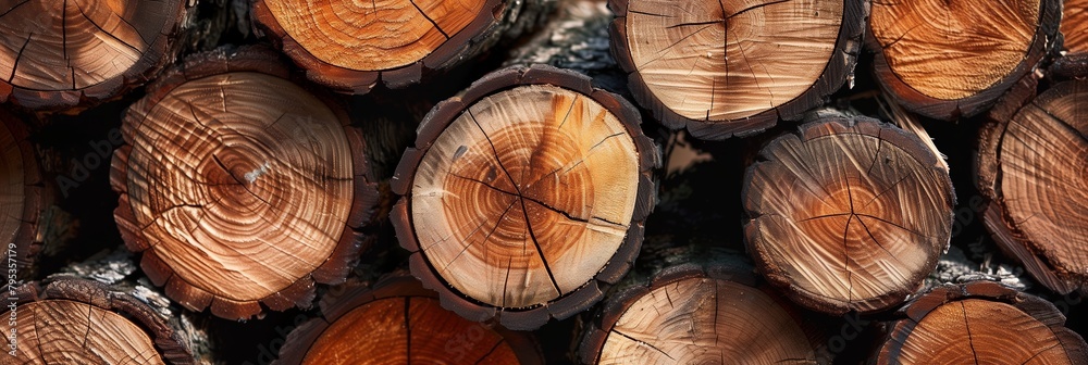 stack of logs background stack of logs background