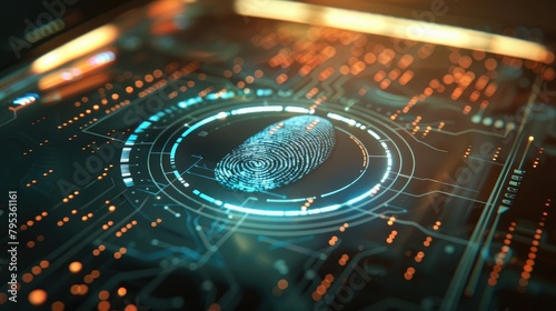 Biometric payment system authorizing transactions with fingerprints