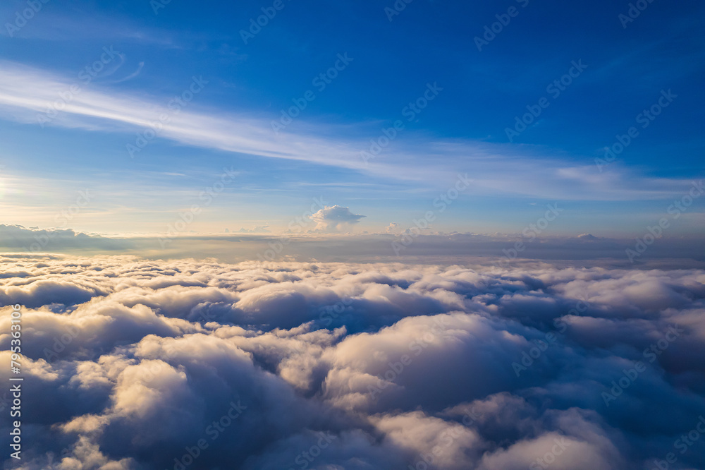 Beautiful sunlight over the mountain and misty of Thailand Beautiful sunlight over the mountain and misty of Thailand