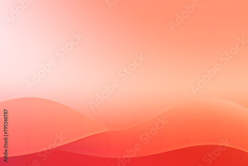 Coral Gradient Background, simple form and blend of color spaces as contemporary background graphic backdrop blank empty with copy space
