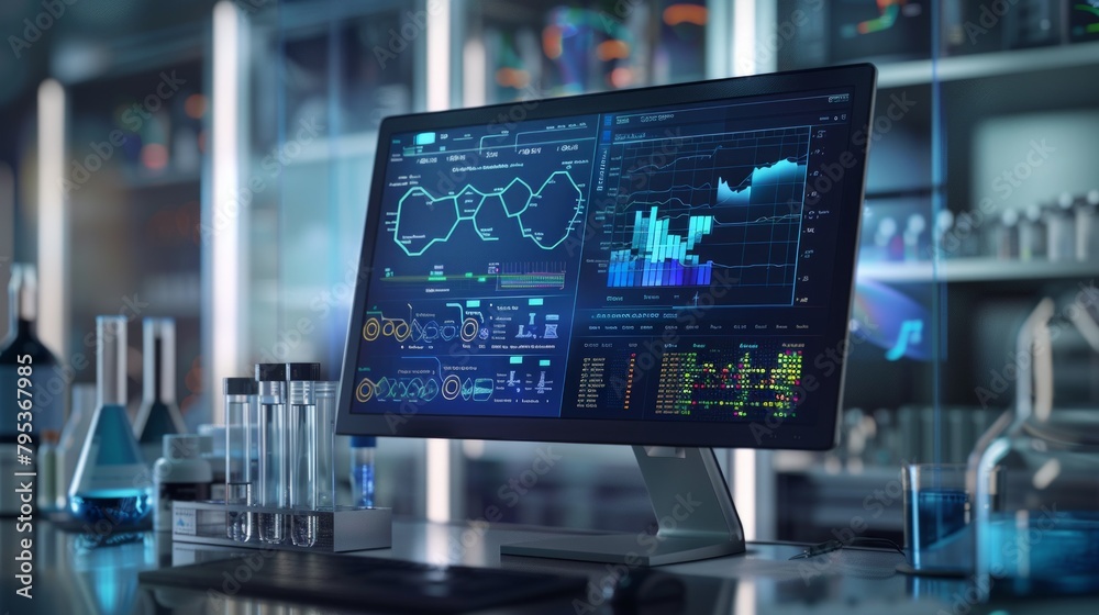 Pharmaceutical Quality Control: AI Lab Interface Pharmaceutical Quality Control: AI Lab Interface