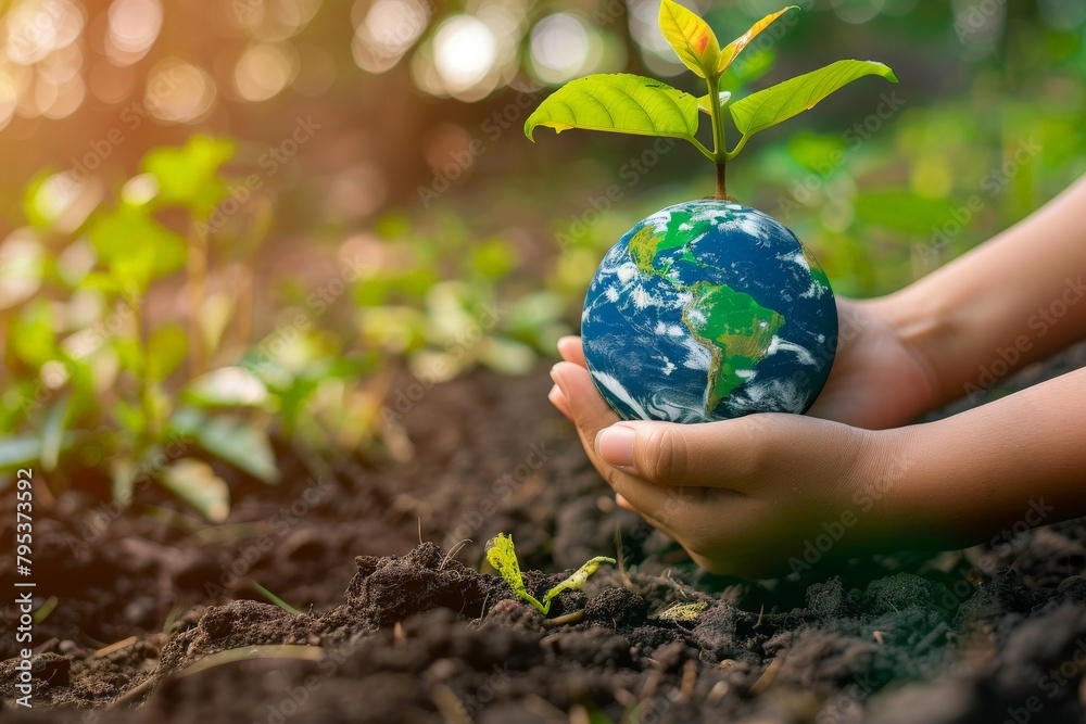 Planting trees with volunteer families for eco-friendly and corporate social responsibility campaigns. Beautiful simple AI generated image in 4K, unique. Planting trees with volunteer families for eco-friendly and corporate social responsibility campaigns. Beautiful simple AI generated image in 4K, unique.