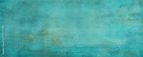Cyan old scratched surface background blank empty with copy space for product design or text copyspace mock-up 
