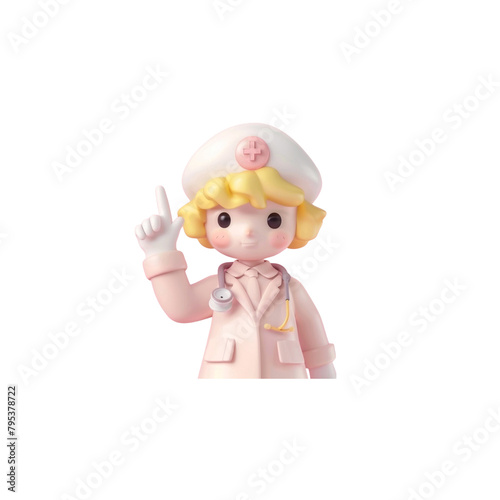 3d Hospital staff (5000 x 5000 px) - 7