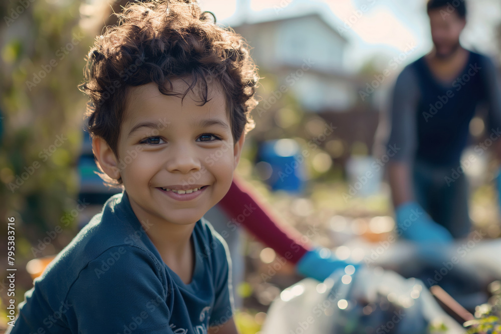Global Day of Parents. Happy toddler sharing a smile in the grass for a fun photo. Generative AI Global Day of Parents. Happy toddler sharing a smile in the grass for a fun photo. Generative AI