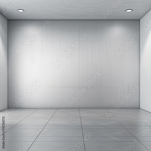 Gray Gradient Background, simple form and blend of color spaces as contemporary background graphic backdrop blank empty with copy space  © GalleryGlider