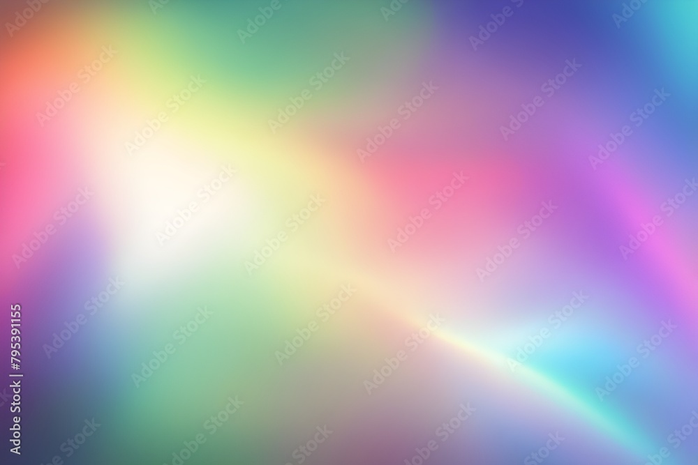 holographic rainbow flare