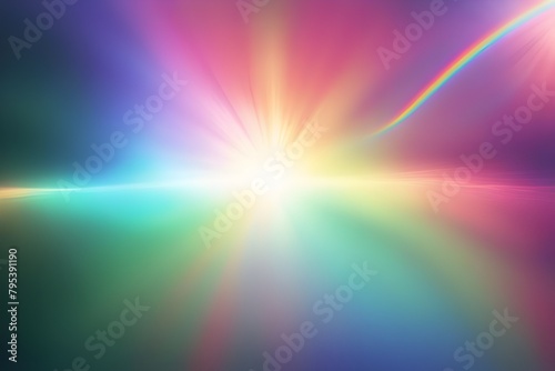 holographic rainbow flare