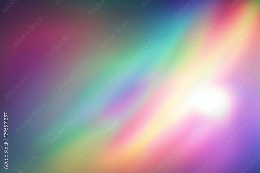 holographic rainbow flare
