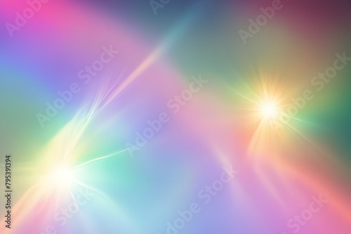 holographic rainbow flare