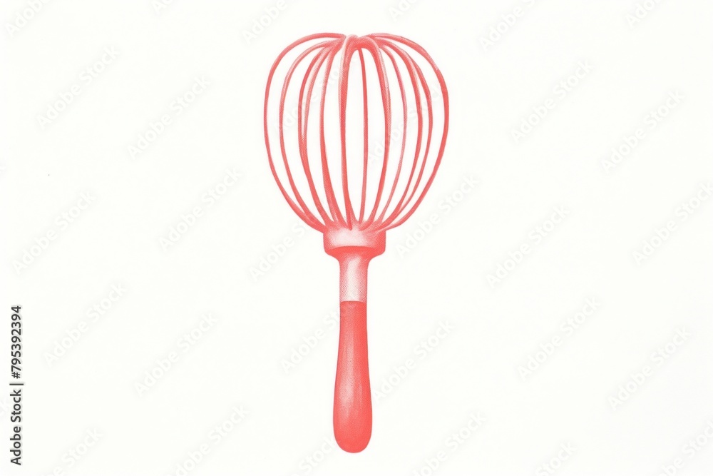 Whisk mixer white background freshness.