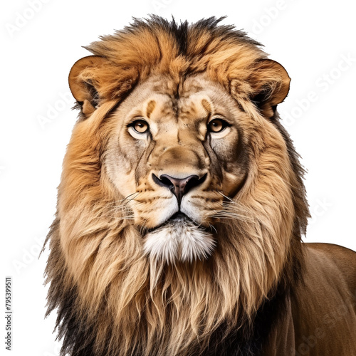a lion with a fluffy mane © Dumitru