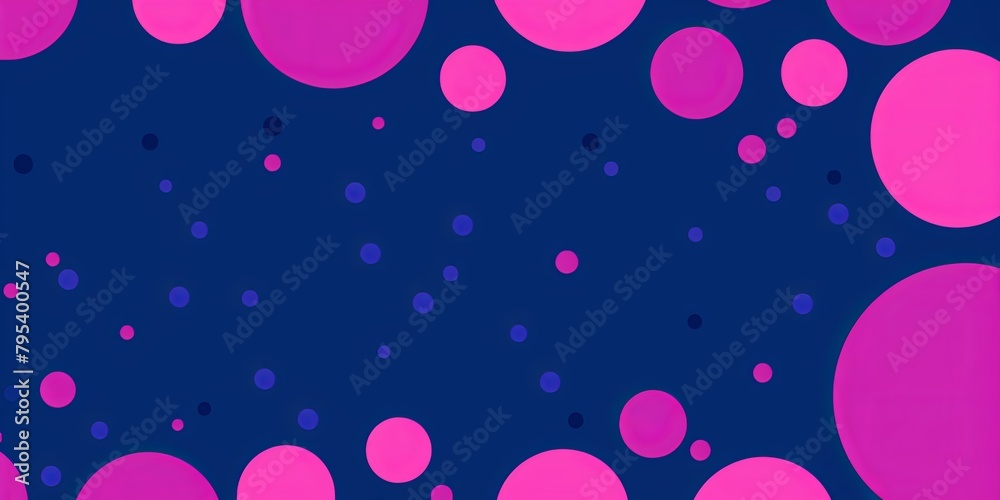 Indigo pop art background in retro comic style with halftone dots, vector illustration of backdrop with isolated dots blank empty with copy space 