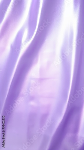 Lavender foil metallic wall with glowing shiny light, abstract texture background blank empty with copy space 