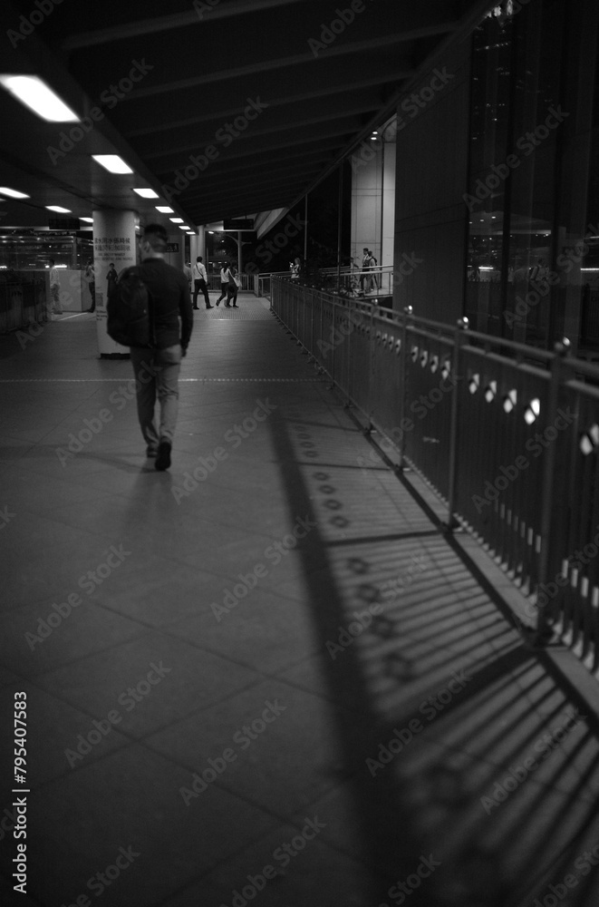 people walking in the city people walking in the city