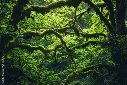 2021-11-10 A LARGE BLOOMING EARPOD TREE ON KAUAI HAWAII WITH RAIN CLOUDS MOVING IN. Beautiful simple AI generated image in 4K  unique.