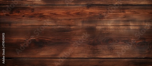 Old vintage brown and dark wooden texture plank background.