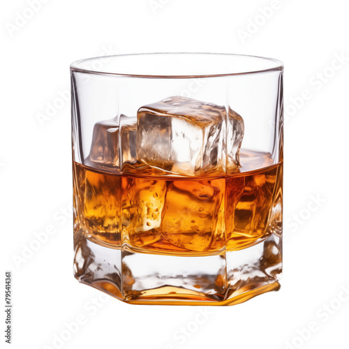 A piece of scotch glued to the white background