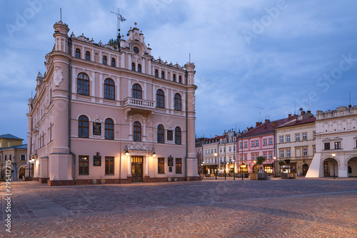 Obraz na płótnie Ratusz w Jarosławiu w salonie