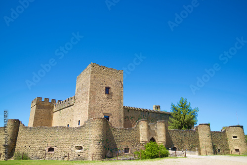 Castle in Pedraza, Castilla Leon in Spain