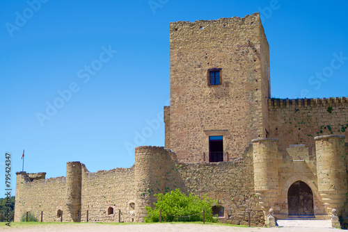 Castle in Pedraza, Castilla Leon in Spain © WINDCOLORS