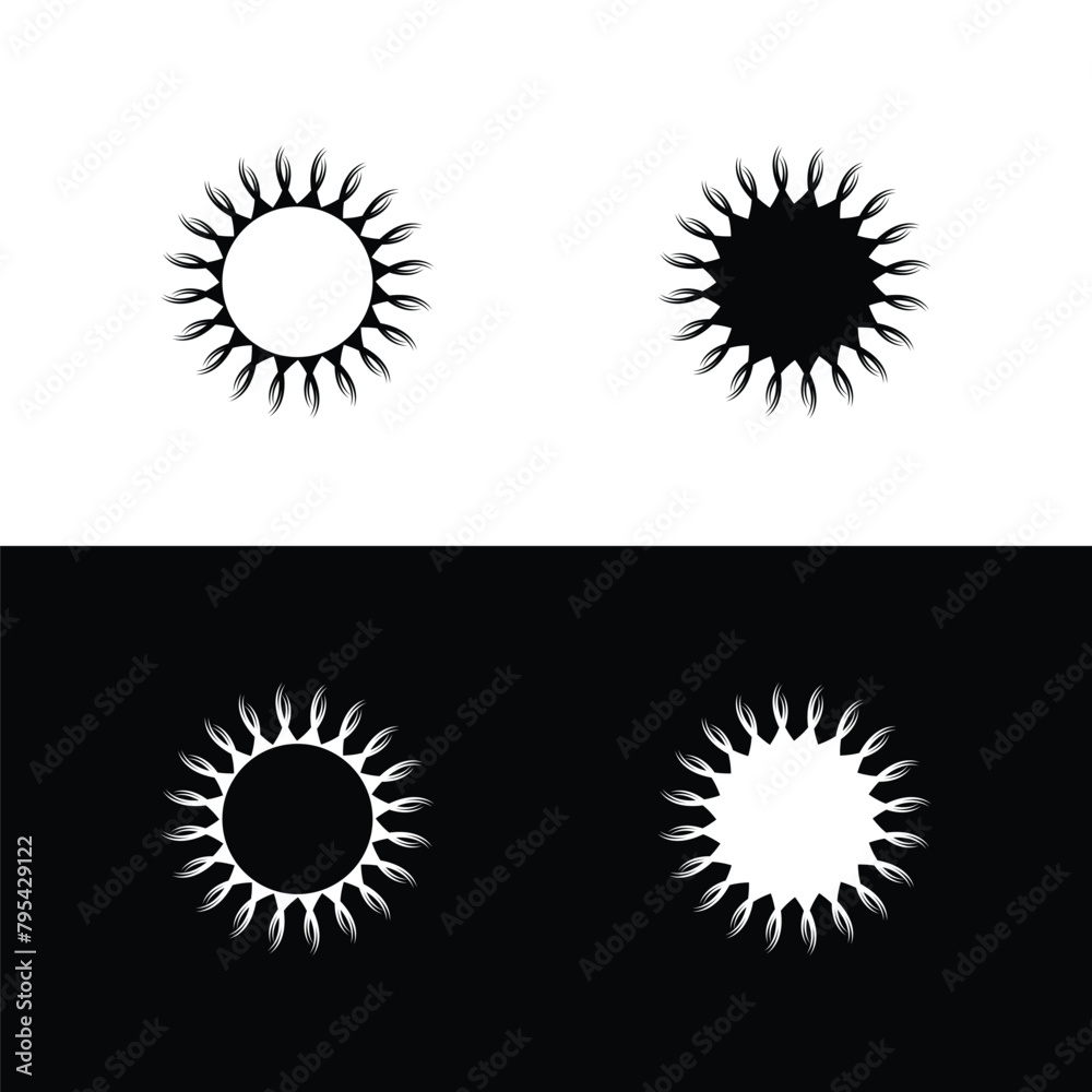Circle stylish vector logo illustration . Circle vector logo template design Circle stylish vector logo illustration . Circle vector logo template design