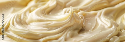 Surrender to the gentle waves of liquid mayonnaise, its creamy consistency and subtle aroma soothing the soul