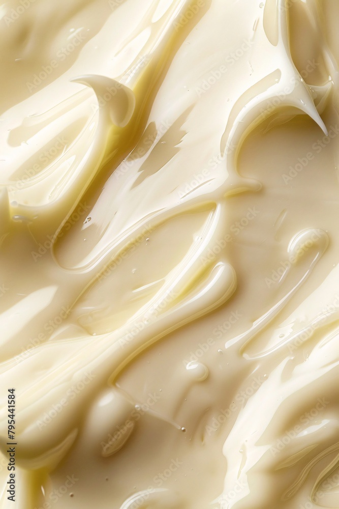 Immerse yourself in the creamy waves of liquid mayonnaise, its ivory hue and smooth consistency inducing relaxation Immerse yourself in the creamy waves of liquid mayonnaise, its ivory hue and smooth consistency inducing relaxation