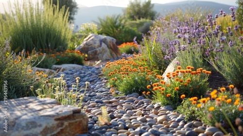 Experience the simplicity of waterwise landscaping for creating attractive and droughtresistant gardens , high resolution