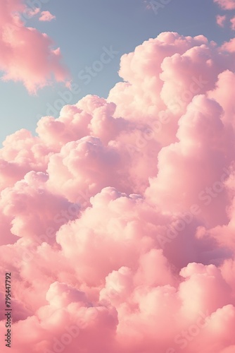 b'A Breathtaking View of Pink Clouds' photo