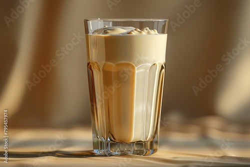 fresh glass of milk professional advertising food photography photo