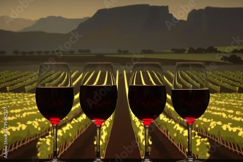 South African Pinotage develops its signature earthy and smoky notes during its aging process , photo