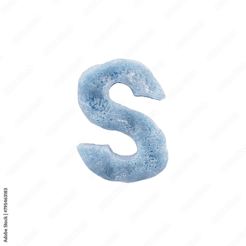 Ice Winter 3D Alphabet PNG Letters Ice Winter 3D Alphabet PNG Letters