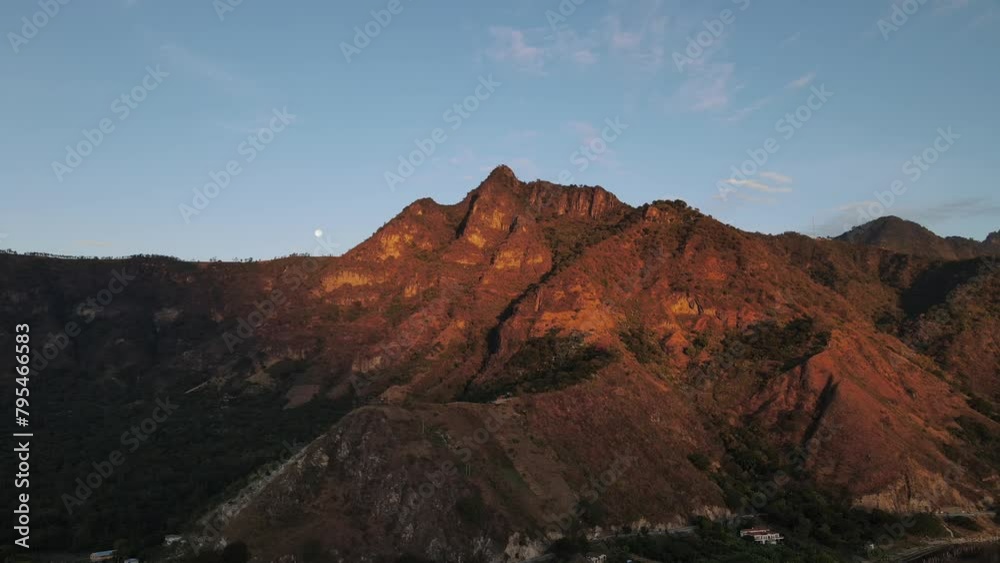 Aerial video Mayan Face Indian Nose Viewpoint, Lake Atitlan Aerial video Mayan Face Indian Nose Viewpoint, Lake Atitlan